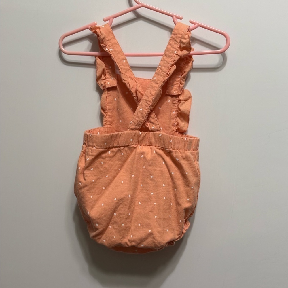 Ruffled Strap Bubble Romper 4-6 months - Picture 2 of 4